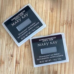 Mary Kay Chromafusion Eye Shadow - Lot of 2 - Espresso